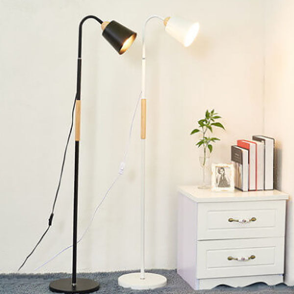 Premium Minimalist Iron Floor Lamp - 1 Light