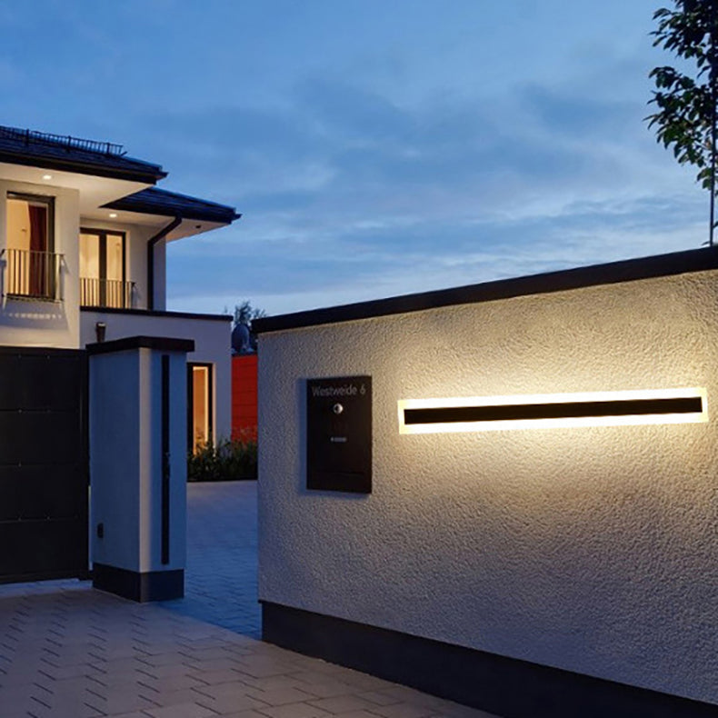 Premium Minimalist Rectangular LED Wall Sconce - Aluminum