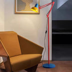 Contemporary Iron Half Circle 1-Light Floor Lamp for Bedroom
