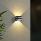 Premium Outdoor Waterproof LED Square Aluminum Wall Sconce