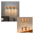 Modern Wood Spotlight Wall Sconce