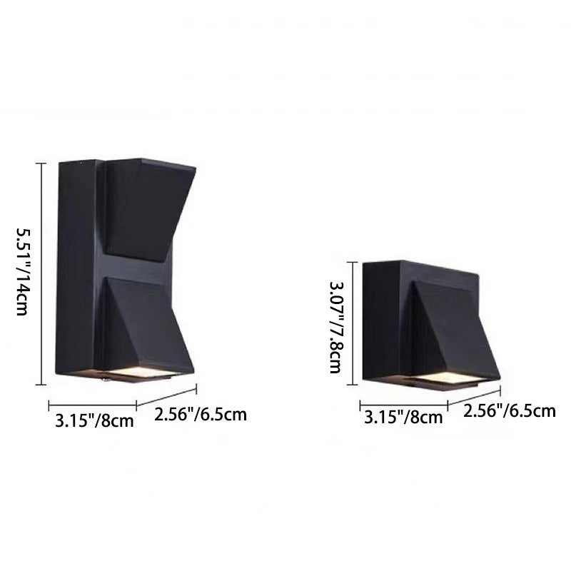 Premium Waterproof Aluminum LED Outdoor Wall Sconce