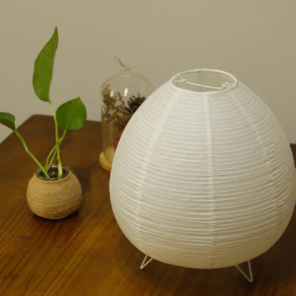 Nordic Minimalist Xuan Paper Lantern Table Lamp - 1 Light