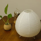 Nordic Minimalist Xuan Paper Lantern Table Lamp - 1 Light