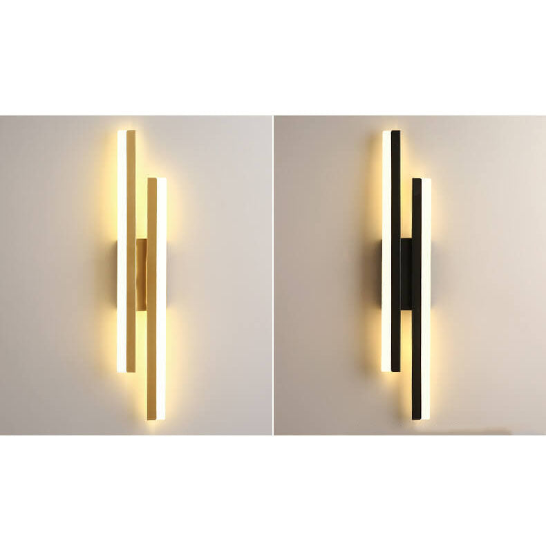 Minimalist Iron & Acrylic LED Wall Sconce