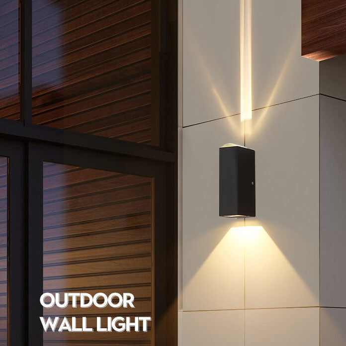 Rectangular LED Outdoor Wall Light