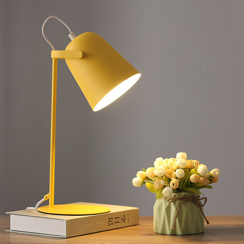 Nordic Macaron Color 1-Light Table Lamp - Creative Iron