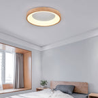 Nordic Wood LED Flush Mount Ceiling Light