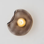 Round Glass LED Wall Sconce