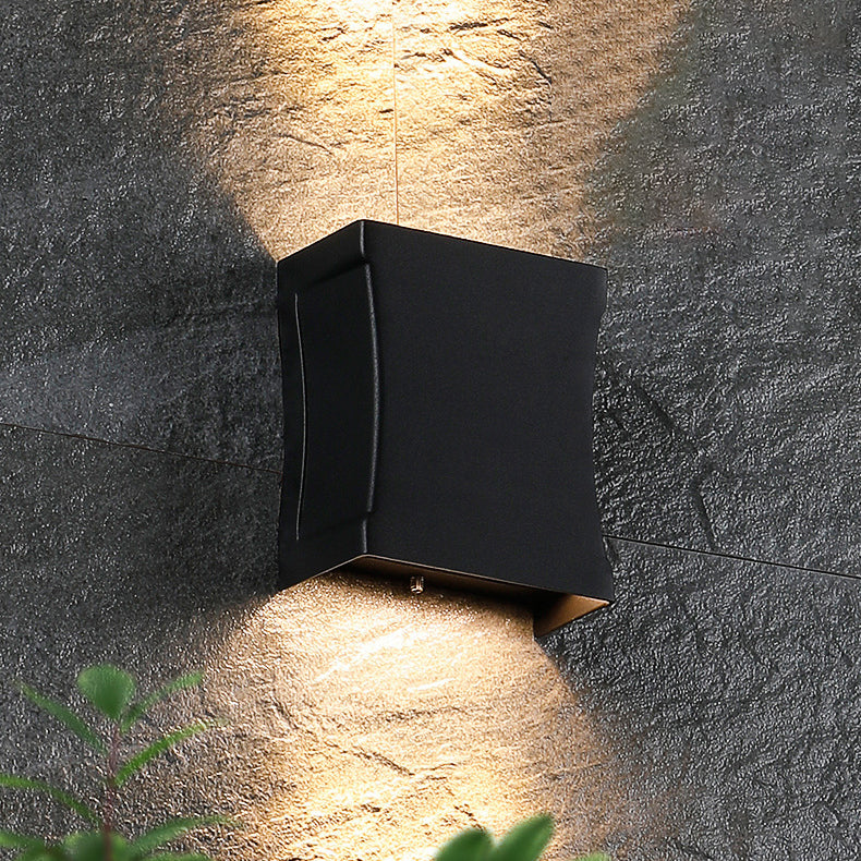 Premium Waterproof LED Square Outdoor Wall Sconce