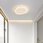 Minimalist Pebble Acrylic LED Flush Mount Ceiling Light for Bedroom