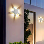 Modern Aluminum Starfish LED Waterproof Wall Sconce