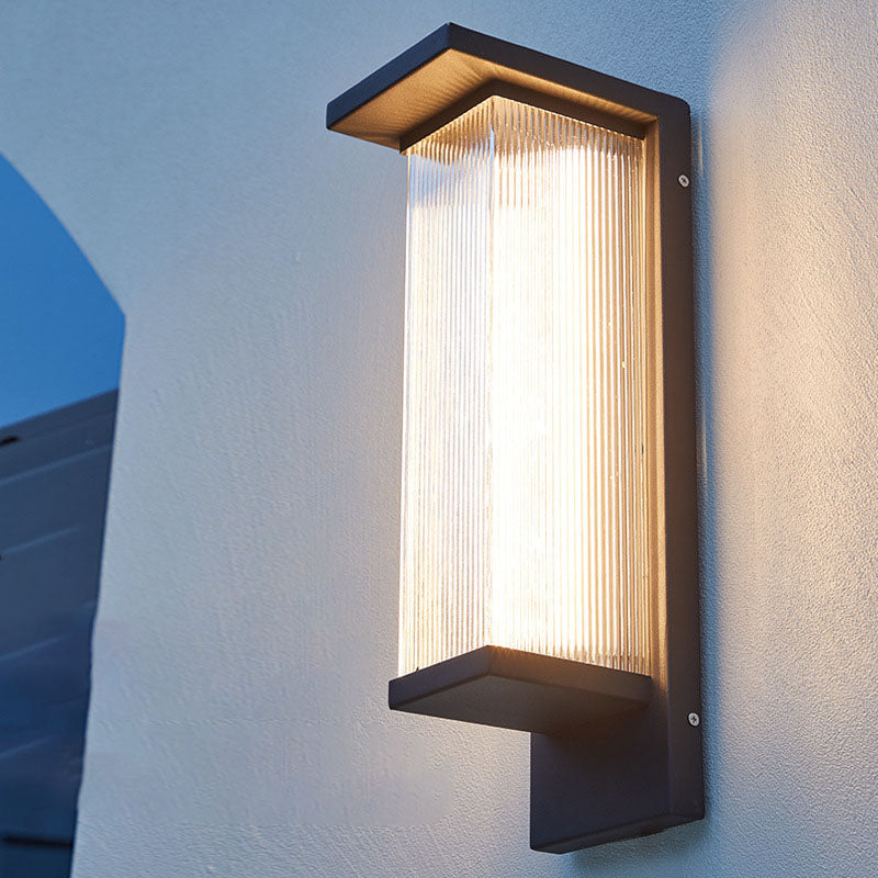 Premium Minimalist Solar Waterproof Stainless Steel LED