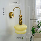 Macaron Gourd Glass Wall Sconce