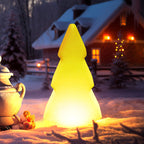 Premium Art Deco Solar-Powered RGB LED Christmas Tree