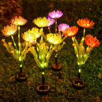 Premium Art Deco Solar LED Landscape Light - Waterproof