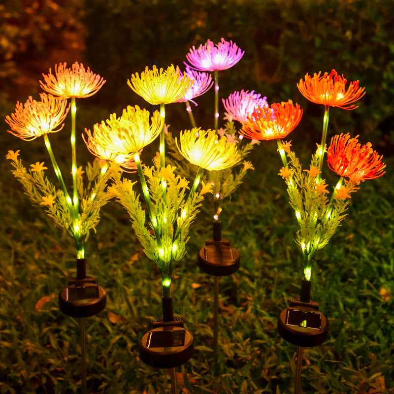 Premium Art Deco Solar LED Landscape Light - Waterproof