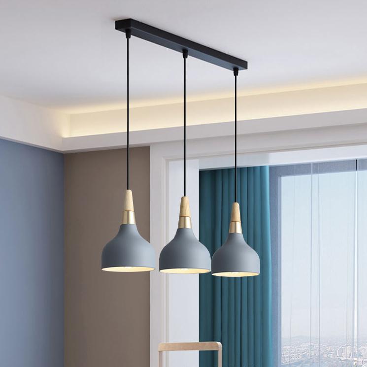 Modern Macaron Disc 1-Light Pendant Lamp
