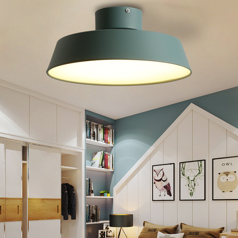 Nordic Minimalist Round Iron LED Ceiling Light