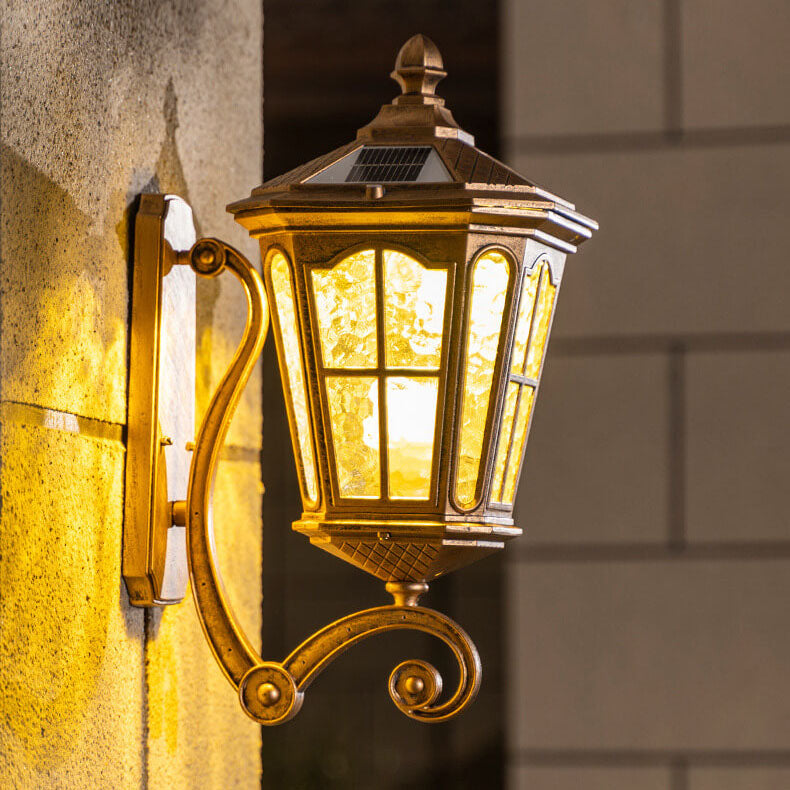 European Solar Outdoor Lantern