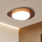 Scandinavian Pebble LED Flush Mount Ceiling Light for Bedroom
