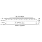 Premium Waterproof Solar LED Rectangle Outdoor Light