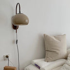 European Glass & Wood 1-Light Wall Sconce