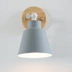 Nordic Rotatable Wood Wall Sconce