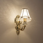 Resin Iron Cone Wall Sconce