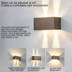 Adjustable Square LED Wall Sconce