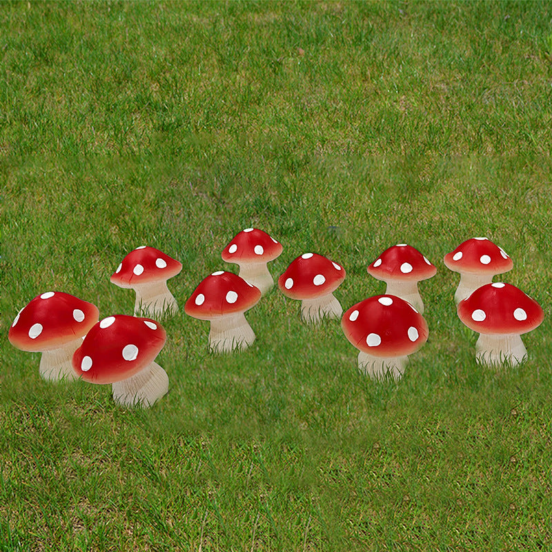 Premium Waterproof Solar LED Mushroom Garden Light String