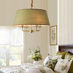 Classic European 4-Light Iron Pendant Lamp