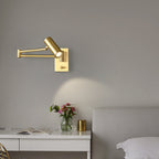 Copper Rotatable LED Wall Sconce