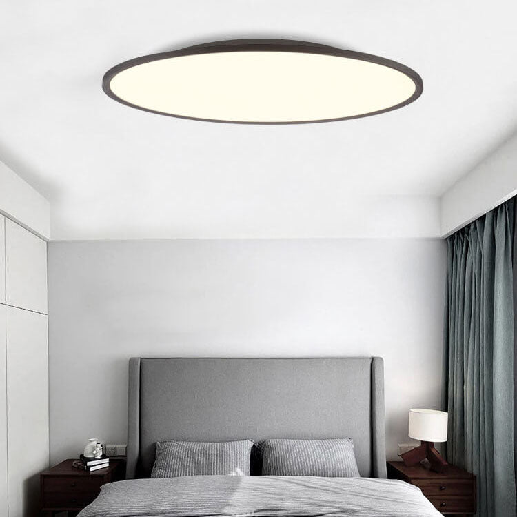 Contemporary Round Acrylic LED Flush Mount Ceiling Light