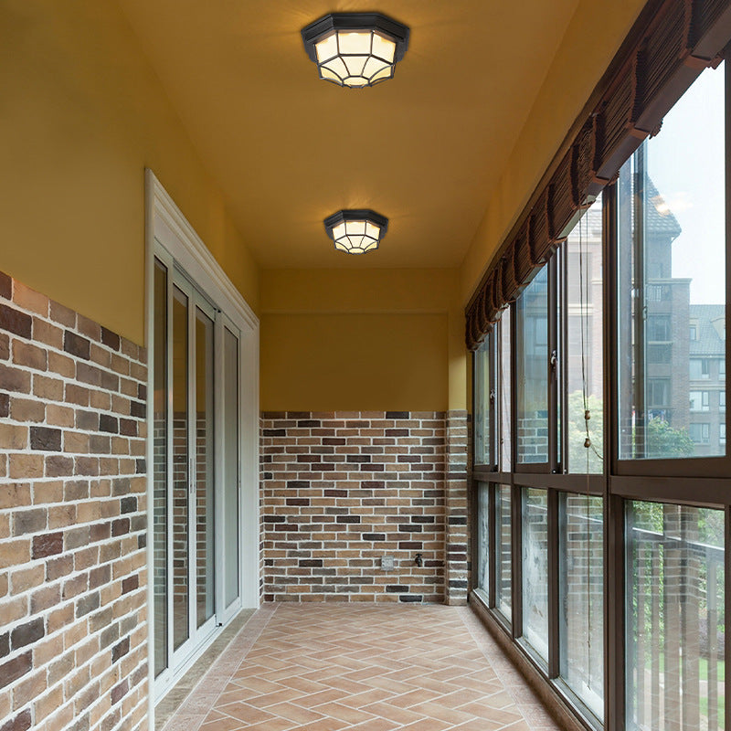 Premium Outdoor Waterproof LED Octagon Ceiling Light