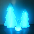 Premium Art Deco Solar-Powered RGB LED Christmas Tree