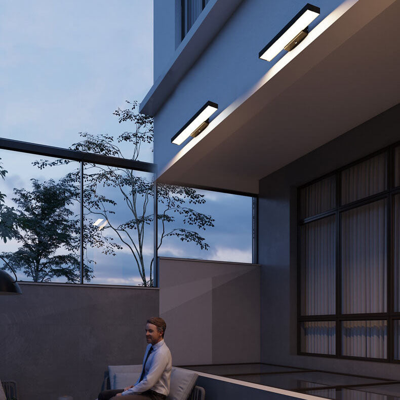 Rectangular LED Outdoor Wall Sconce