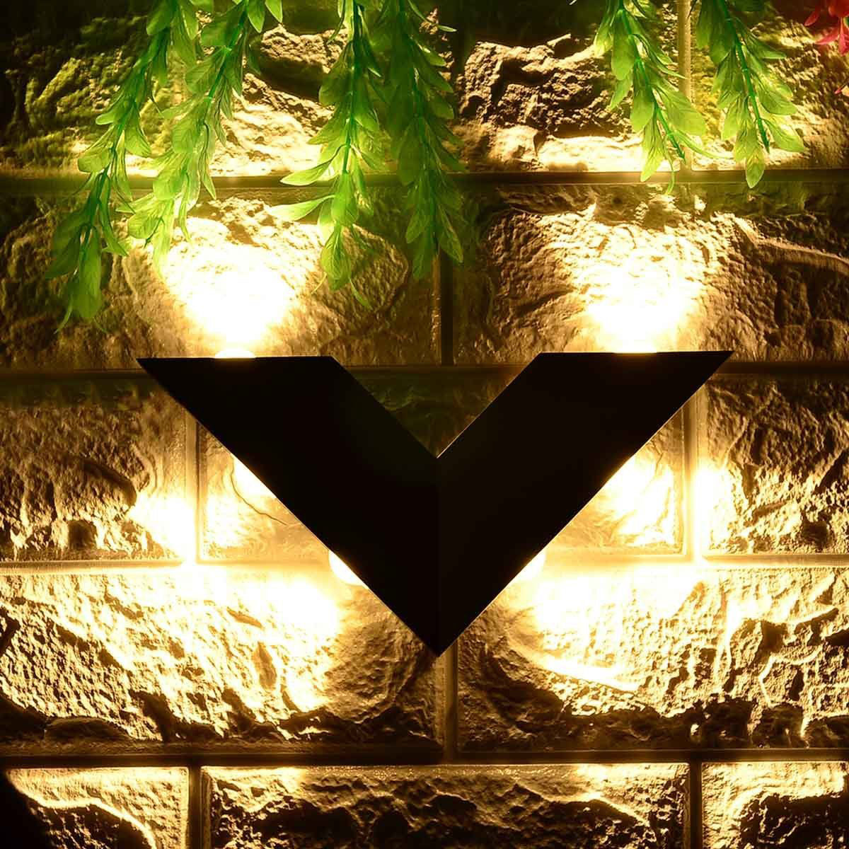 Premium V-Shaped Triangle LED Wall Sconce Lamp - Modern