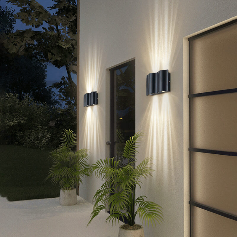 Contemporary Waterproof LED Outdoor Wall Sconce