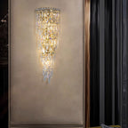 Crystal Tassel Wall Sconce