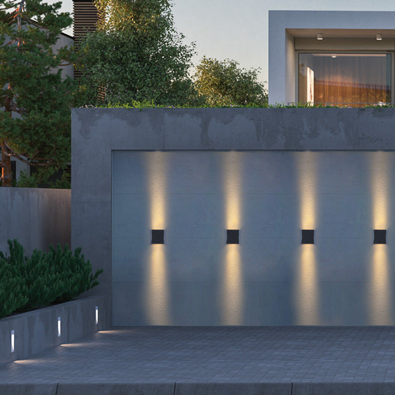Premium Waterproof LED Square Outdoor Wall Sconce
