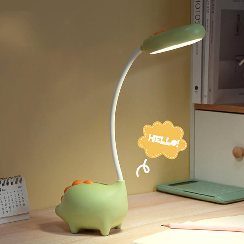 Rechargeable LED Desk Lamp - Cartoon Dinosaur Design