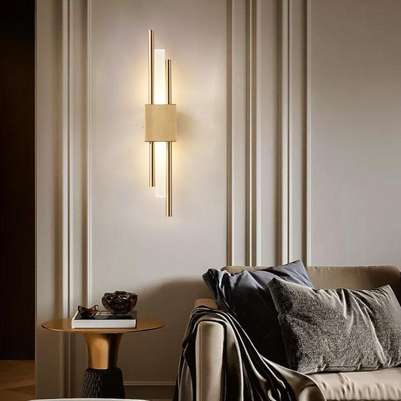 Minimalist Iron & Acrylic Wall Sconce