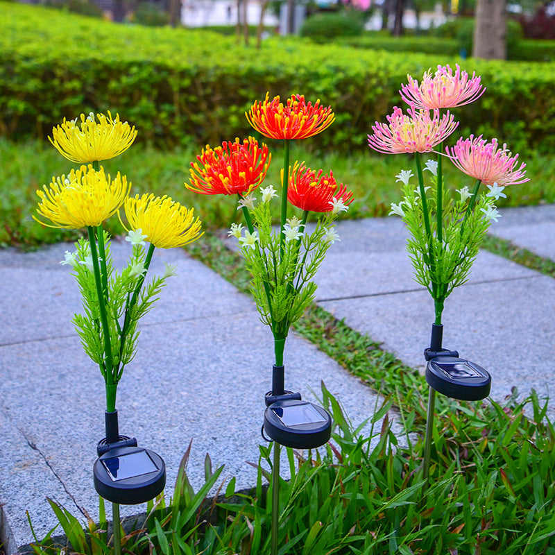 Premium Art Deco Solar LED Landscape Light - Waterproof