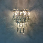 Crystal Tassel Wall Sconce