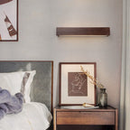 Striped Wood LED Vanity Sconce