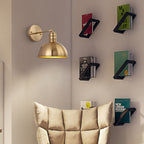Brass Cone Iron Wall Sconce