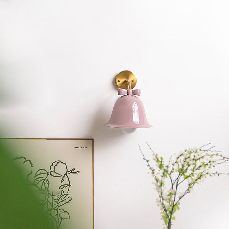 French Bell Butterfly Wall Sconce