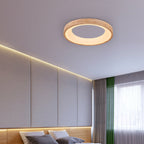 Nordic Wood LED Flush Mount Ceiling Light