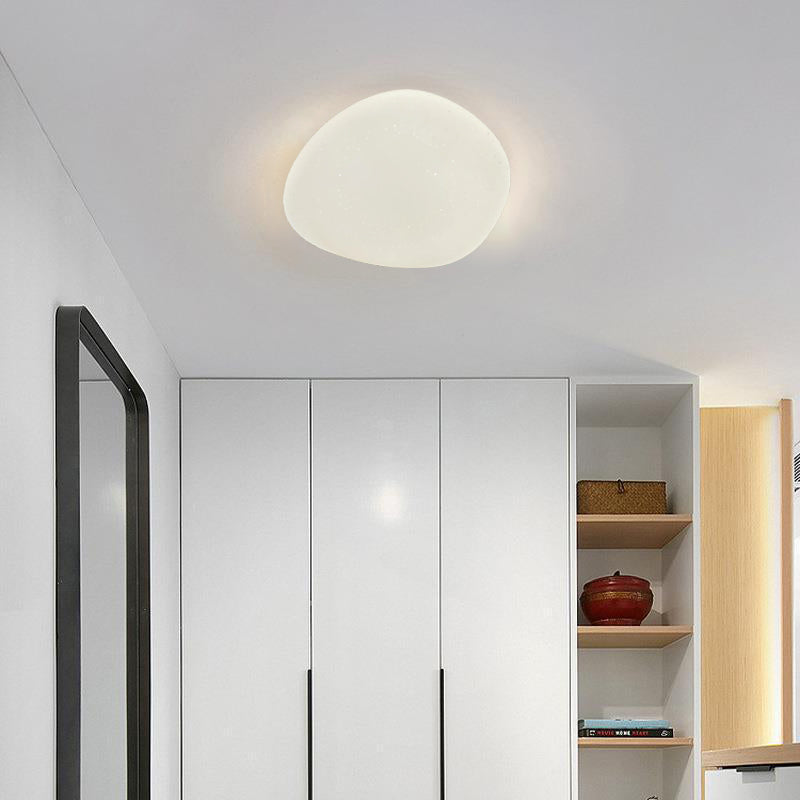Pebble Stone LED Flush Mount Light